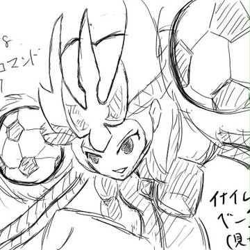 【イナイレ】ベータ　シュートコマンド07　ダブルショット