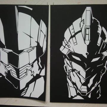 ULTRAMAN　切り絵まとめ