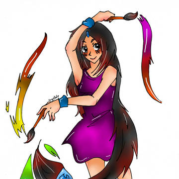 Brush-Girl