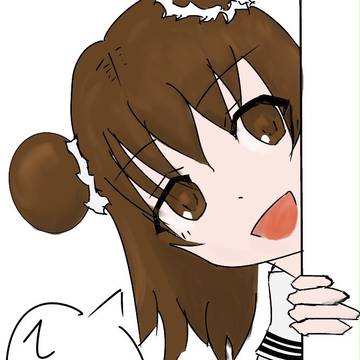 ペンタブ初描き那珂ちゃん
