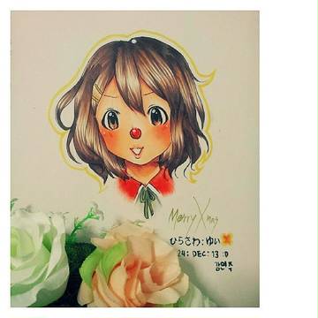 [repost]平沢 唯 christmas ver.