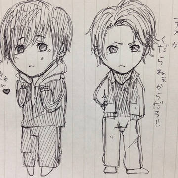 黒田くんと緑くん