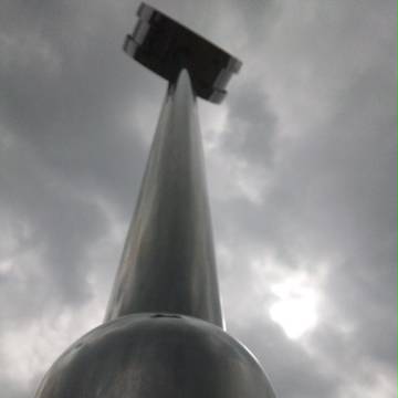 時計台と暗雲