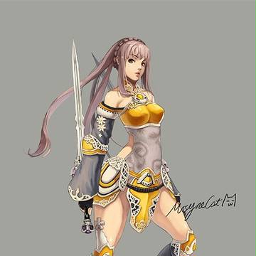 人设Female swordsman 女剑士