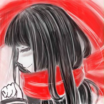 Friend's OC in Ayano's Uniform