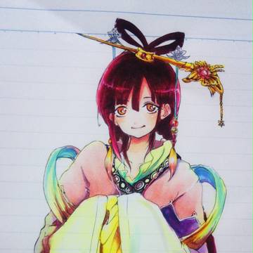 6巻表紙の紅玉たん