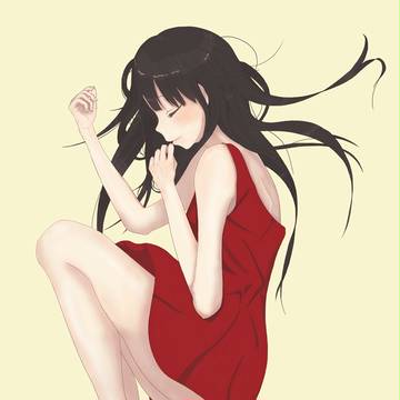 黒髪乙女