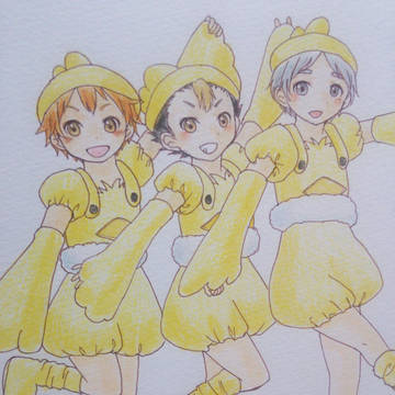 【HQ】個人的烏野のお花ちゃんズでピョコピョコウルトラ