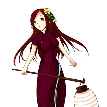 灯笼女