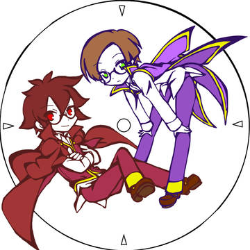 【魔が差したので】あやクルクル時計【作ってみた】