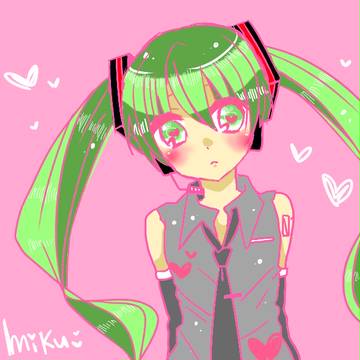ミクさんラクガキ