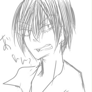 荒北さん落書き