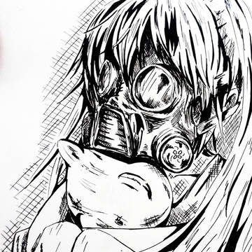 Hatsune Miku [B&W]
