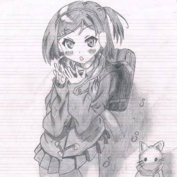 変猫7巻　【模写】