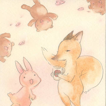 きつねちゃんとわたし