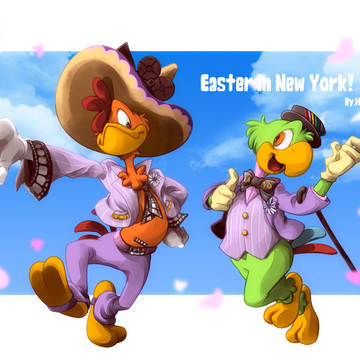 Easter in New York with AMIGOS!!