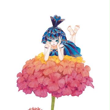 蝶の子 アオタテハモドキ