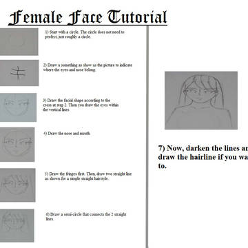 Simple Face Doddle Tutorial