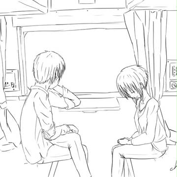 寝台列車に乗って