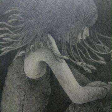 6月の2人展の絵