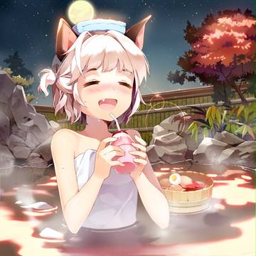 温泉のねこみみ