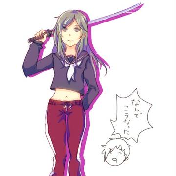 もんぺ…じゃないもん！