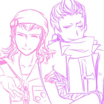 【眼左右】落書き2