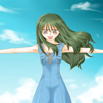 輝く空は