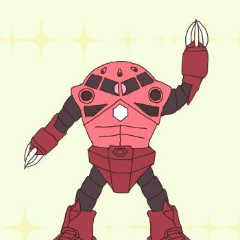 ズゴックさんラクガキ