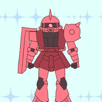 シャアザクさんらくがき