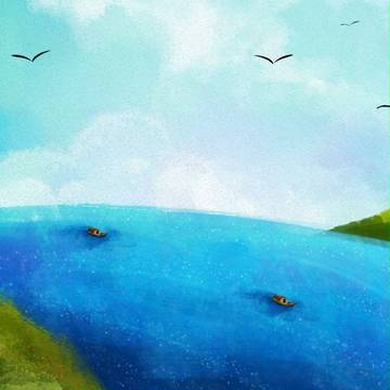 Let's walk to the sea