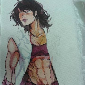 strong woman