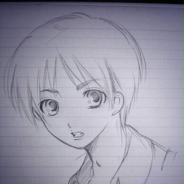 エレン らくがき