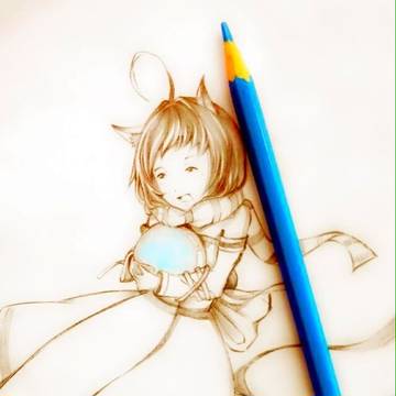 黄昏的蓝水晶妖精