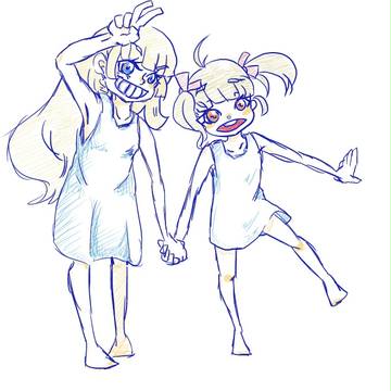 女の子