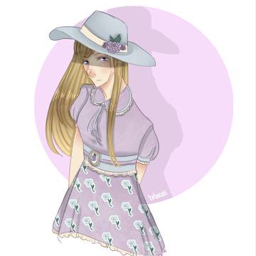 ナタリアむらさきふく