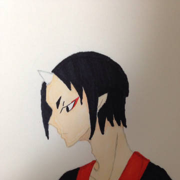 鬼灯様初描き