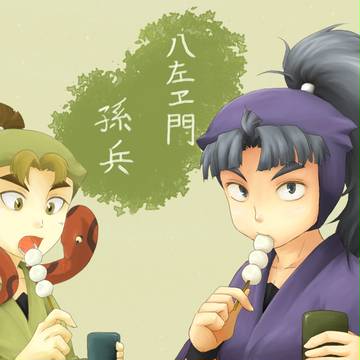 生物委員なふたり（落書き）