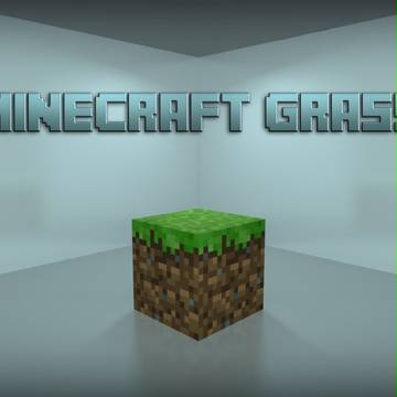 Minecraftの草の土のやつ