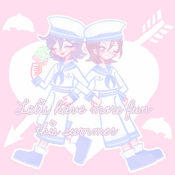 水兵服で