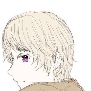 横顔