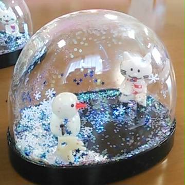 スノードームなる物を作ってみた
