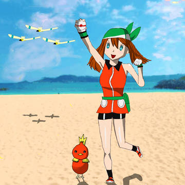 ハルカと海