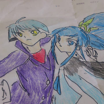 イラリつ 塗り絵