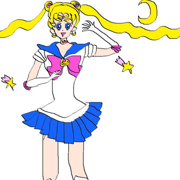【セーラームーンリメイクまであと一ヶ月記念イラスト】