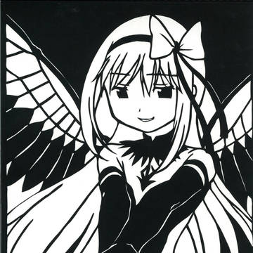 【切り絵】悪魔ほむほむ