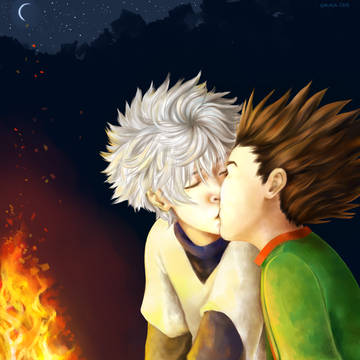 夜にキス