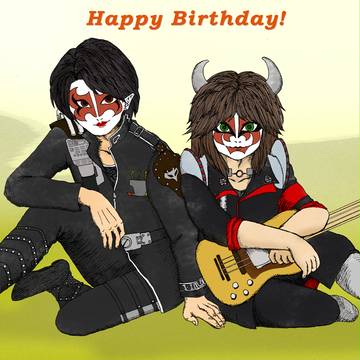【誕生日祝い】類人猿g0r1LlAⅢ世太后さんへ