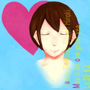 拡樹君お誕生日おめでとう！