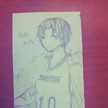 友達が書いた高尾くん